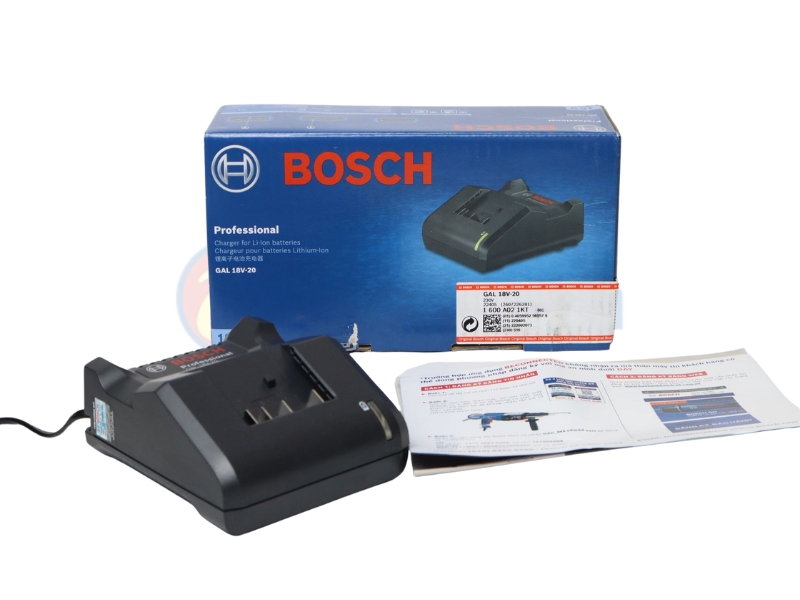 Sạc pin GAL 18V-20 (14.4V, 18V) Bosch